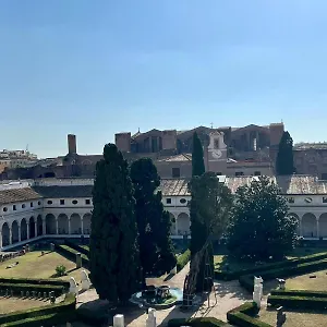 X2 Con Splendida Vista Sulle Terme Di Diocleziano E Sul Chiostro Di Michelangelo Maison d'hôtes